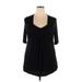 Jessica London Casual Dress: Black Dresses - Women's Size 14