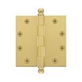 Grandeur 4.5" H x 4.5" W Single Door Hinge in Yellow | 4.5 H x 4.5 W x 0.129 D in | Wayfair 882537