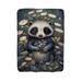 MentionedYou Soft Forest Animal Raccoon - 1 Piece Premium Sherpa Blanket | 80" L x 60" W | Wayfair WB_FL_190324_0136L
