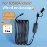 Android Endoskop Inspektions kamera 2 in 1 iOS Typ C Mini Inspektions kamera für iOS iPhone