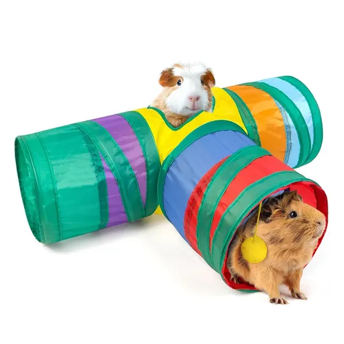 Hamster Spielzeug Ratten tunnel Meers chweinchen Tunnel Kleintier Spielzeug Hamster Spielzeug 3-Wege