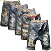 2025 sommer Neue Blau Männer Vintage Zerrissene Kurze Jeans Streetwear Loch Dünne Denim Shorts Männliche Marke Kleidung Große Größe 28-36 38 40