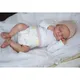 NPK-Baby Reborn Butter Pascale Sleeping Baby Real Lifelike Soft Touch Hand-Piazza Hair