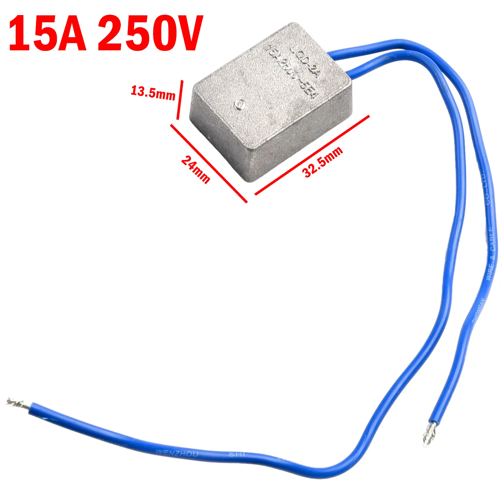 Soft-Start-Schalter-Modifikationsmodul für Winkelschleifer-Elektrowerkzeuge, 250 V, 15 A DC-Geschwindigkeitsregler, Soft-Start-Strombegrenzer Image