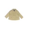 Gap Coat: Tan Solid Jackets & Outerwear - Kids Girl's Size 4