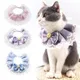 Pet Cute Lace Bow Presidence Kpiece Bowvétérans t Collar Chien Pet Presidence Kerchief Puppy