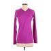 Nike Active T-Shirt: Purple Activewear - Women's Size Small