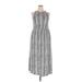 Lane Bryant Casual Dress - Midi Crew Neck Sleeveless: Gray Dresses - Women's Size 18 Plus