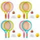Raquette Tennis pour enfants jouet Badminton avec balles pour jeu en famille