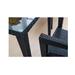 Orren Ellis Askari Square 4 - Person 31.49" L Outdoor Restaurant Dining Set, Rattan in Black | 31.49 W x 31.49 D in | Wayfair