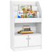 Ebern Designs Conchur Storage Bookcase in White | 39.25 H x 23.5 W x 11.5 D in | Wayfair 957EB8DD9538490BA8D8697E17535558