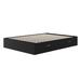 Latitude Run® Jaterrius Platform Storage Bed Wood in Black | 12 H x 56 W x 76 D in | Wayfair EF684DCDBAE646639694ABB86486BD96