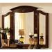 Astoria Grand Cristiano Dresser Mirror Wood in Brown/Red | 46 H x 49.5 W x 2 D in | Wayfair C613A484581147F4A3DB3F65C56AE6FF