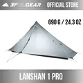 3F UL GEAR Official Lanshan 1 Pro Tent Outdoor One Person Ultralight Camping Tent 3 Season