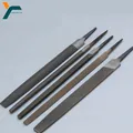 5Pcs 6 Inch Industrial Steel Files Set Flat/Round/Half Round/Triangle/Square For Metalworking