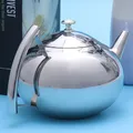 10L Tea Kettle with Handle Thicken Stainless Steel Teapot Water Kettle with Filter for All Stove