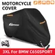 Motorcycle Cover Waterproof Outdoor Scooter UV Protector Dust Rain Cover For BMW C650 SPORT C650GT C