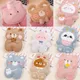 Warm Water Bag Hot Water Bottle Water Filling Teddy Velvet Small Portable Student Hand Warmer Mini