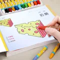 Hot 48 Pages Coloring Books For Kids Funny Drawing Book Preschool Education Stationery Toys