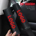 For Mercedes Benz AMG Sport A C E CLA GLC M GLE CLS 2Pcs Car Styling Auto Protect Shoulders Seat