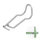1pc Plant Cages Steel Buckle Fixing Clamp Garden Greenhouse Pipe Support Fixing Clamp Connector