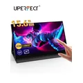 UPERFECT Monitor portatile da 15,6 pollici Touchscreen FHD 1080P Display da gioco esterno Porta USB-C HDMI per laptop Mini PC Switch telefonico XBOX PS5/4 fotocamera digitale