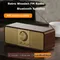 Radio FM retrò portatile ricevitore Radio in legno altoparlante Bluetooth Stereo Hifi Wireless con