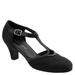 David Tate Fantastic - Womens 8.5 Black Sandal Medium