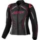 RST S1 Ladies Motorcycle Leather Jacket, black-pink, Size 3XL for Women
