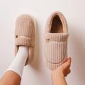 Pantoufles En Peluche D'animaux Mignons Pour Femmes, Chaussures Chaudes Et Pelucheuses Antidérapantes D'intérieur, Pantoufles De Chambre À Coucher