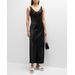 Sleeveless V-neck Maxi Slip Dress