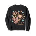 Rock N Roll Girl 50er Jahre Rock n Roll Mädchen Outfit Musik V17 Sweatshirt