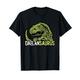 Daelan Saurus Personalisierter Name Dinosaurier T-Rex T-Shirt