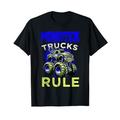 Monster Trucks Rule Big Wheel Truck mit coolen Details T-Shirt