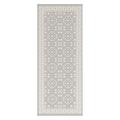 Tapis de couloir intérieur extérieur gris 80 x 200