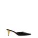 Spike Pointed-toe Slip-on Mules