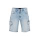 Blend 20715424 Herren Jeans Shorts Kurze Denim Shorts Cargoshorts mit Stretch Blizzard Regular Fit, Größe:M, Farbe:Denim Light Blue (200290)