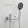 Bathtub Faucet - Modern Contemporary Electroplated Wall Installation Ceramic Valve Bath Shower Mixer Taps