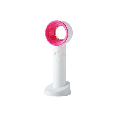Bladeless Handheld Fan – USB Rechargeable Silent Electric Fan for Desk or Travel, Turbo Design