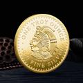 10pcs Maya Coins Metal Commemorative Coins Maya Virtual Coins Metal Commemorative Coins Collection Gifts