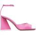 Pink Piper Heeled Sandals - Pink - The Attico Heels
