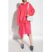 D-roller Hoodie-style Asymmetric Midi Dress - Pink - DIESEL Dresses