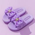 Girls' Slippers Flip-Flops Daily Casual PVC Shock Absorption Breathability Non-slipping Big Kids(7years ) Little Kids(4-7ys) Toddler(2-4ys) Daily Beach Indoor Outdoor Beach Indoor Outdoor Play