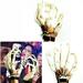 Articulated Finger Extension Toys Scary Skeleton Hand Gloove Witch Ghost Toys Halloween Party Decoration Accessory(1 Pair)