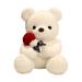 Mother s Gift for Girlfriend Wife Woman Soft Plush Teddy Bear with Rose Stuffed Animals Toys Dolls Cute Bed Ornaments Mother s Day Gifts Girls Gifts Lover 9 Inches