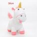 Multi Size Unicorn Doll Soft Plush 50cm Unicorn Knapsack Toys Cute Birthday Gift for Girlsï¼ŒAnimal Stuffed Toys Throw Pillow 30cm Unicorn