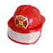 Fireman Hat Toy with Adjustable Buckle Lightweight Bright Color Firefighter Hat Role Play Educational Helmet Toy for Toddler