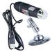 Portable USB Digital Microscope 40X-1000X Electron Microscope with 8 LED light & Silver Bracket
