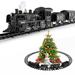 Train Set for Boys Alloy Remote Control Train Toys w/Steam Locomotive Cargo Cars & Tracks Trains w/Realistic Smoke Sounds & Lights Christmas Train Toys Gifts for 3 4 5 6 7 8+ Years Old Kids