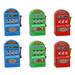 6 Pcs Lottery Machine Childrenâ€™s Toys Slot Bank Kids Plastic Parent-child